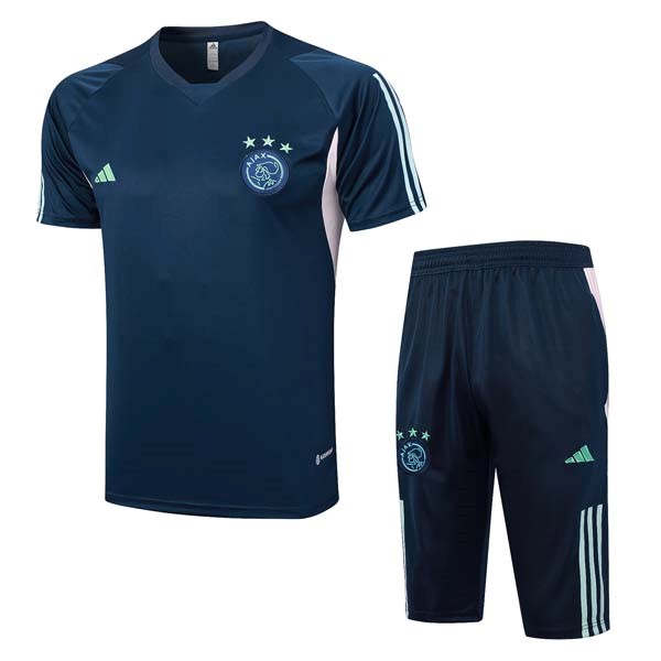 Camiseta Entrenamiento Ajax Conjunto Completo 2023/24 Azul